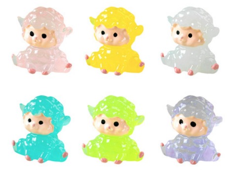 Mini Glow Cute Baby Figurine - Back Garden Nursery