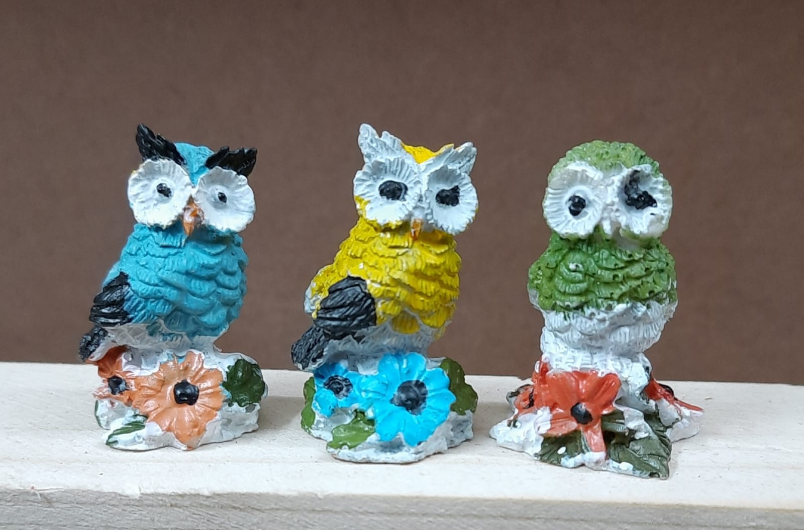 Midget Owls Garden Ornament (set of 3) - Back Garden Nursery