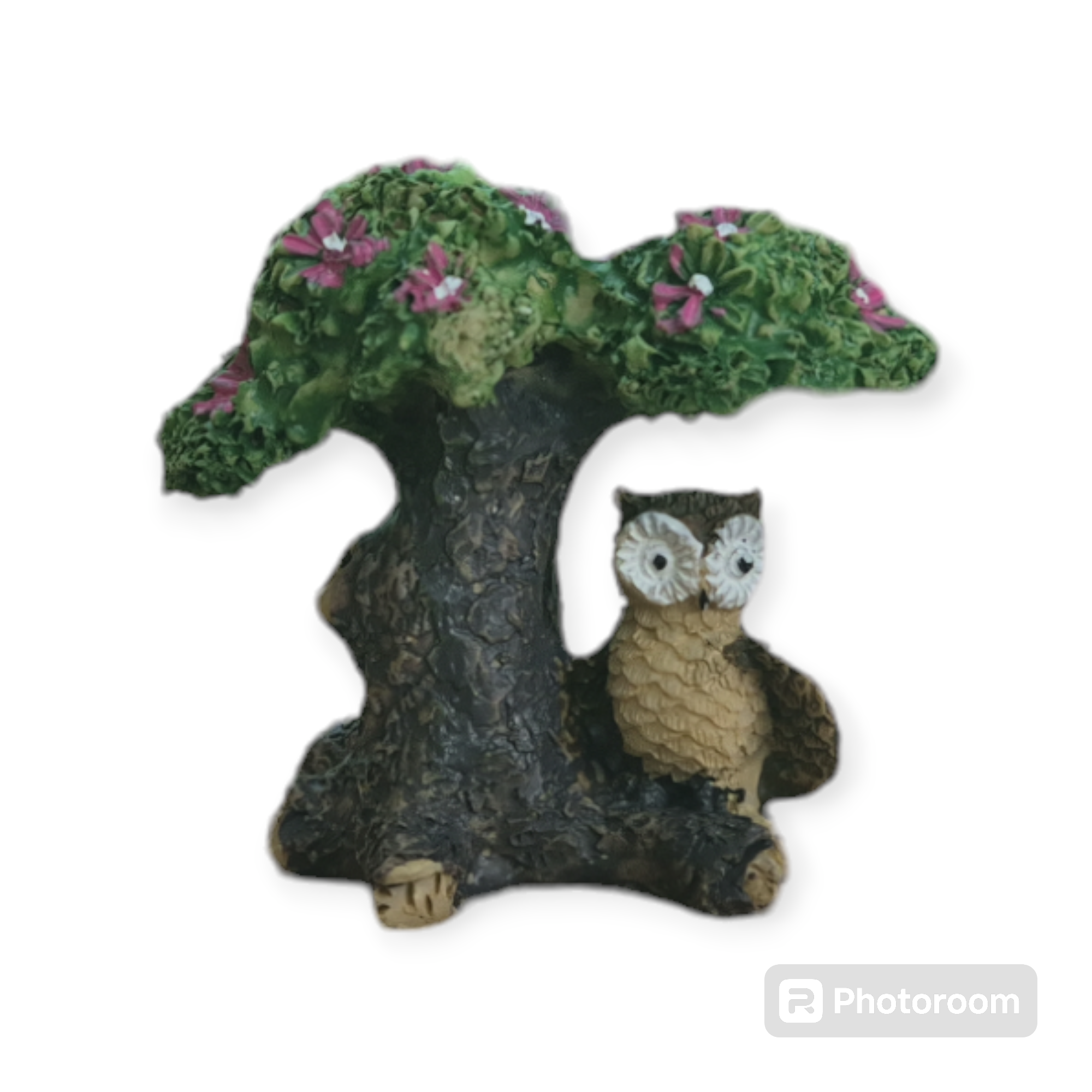 Owl with Tree Fairy Garden Toy - Back Garden Nursery