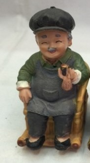 Grandparent on Chair Miniature - Back Garden Nursery