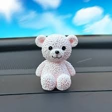 White Teddy Bear Miniature - Back Garden Nursery