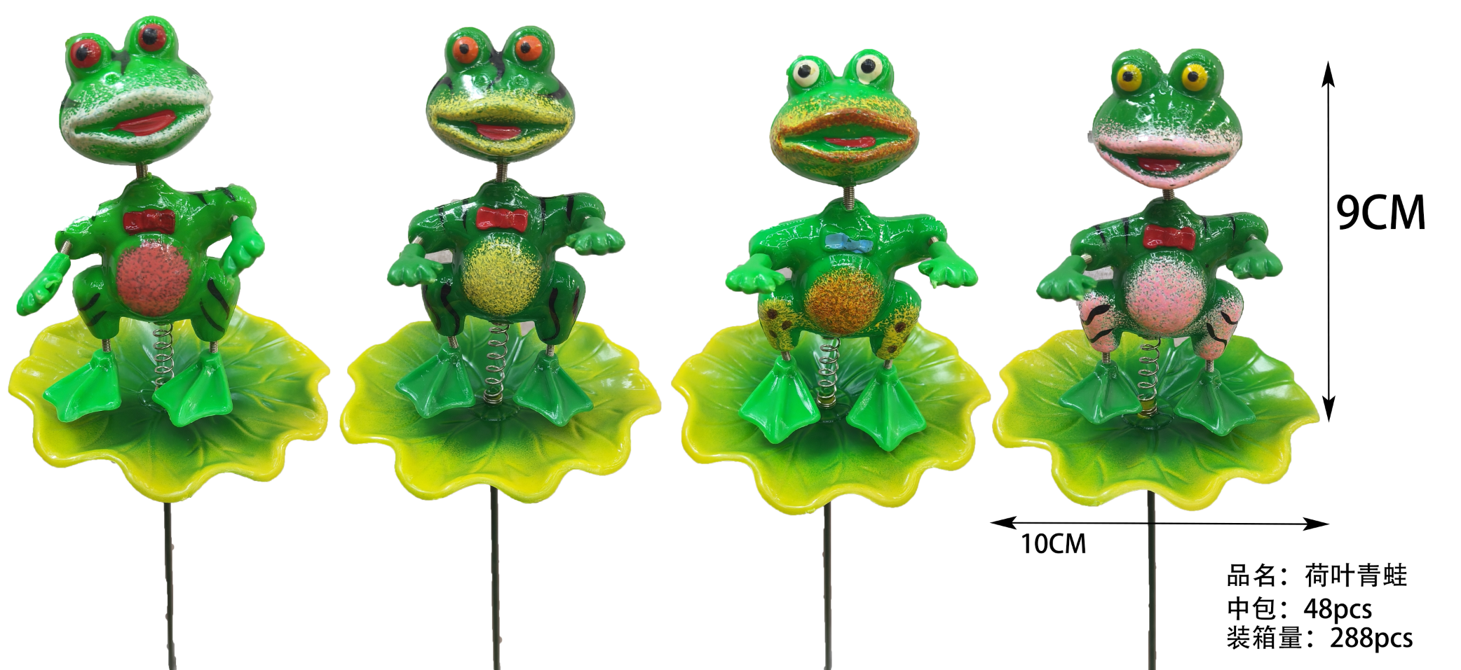 Standing Frog Stake - Garden Decor- Back Garden Nursery
