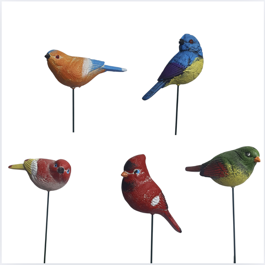Bird New Stake - Garden Decor- Back Garden Nursery