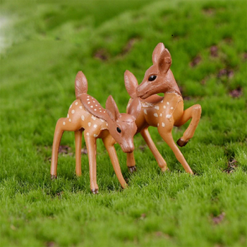 Deer Miniature Animal Fairy Garden Toy 1 pc - Back Garden Nursery