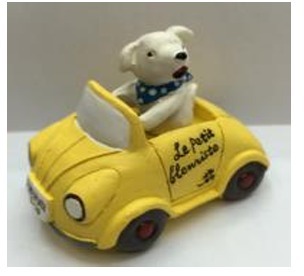 Yellow Car Miniature - Back Garden Nursery