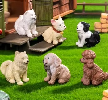 Dog Miniature Decorative Figurine