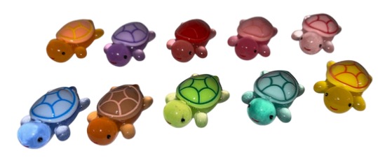 Mini Glow Turtle Decorative Miniature - Back Garden Nursery