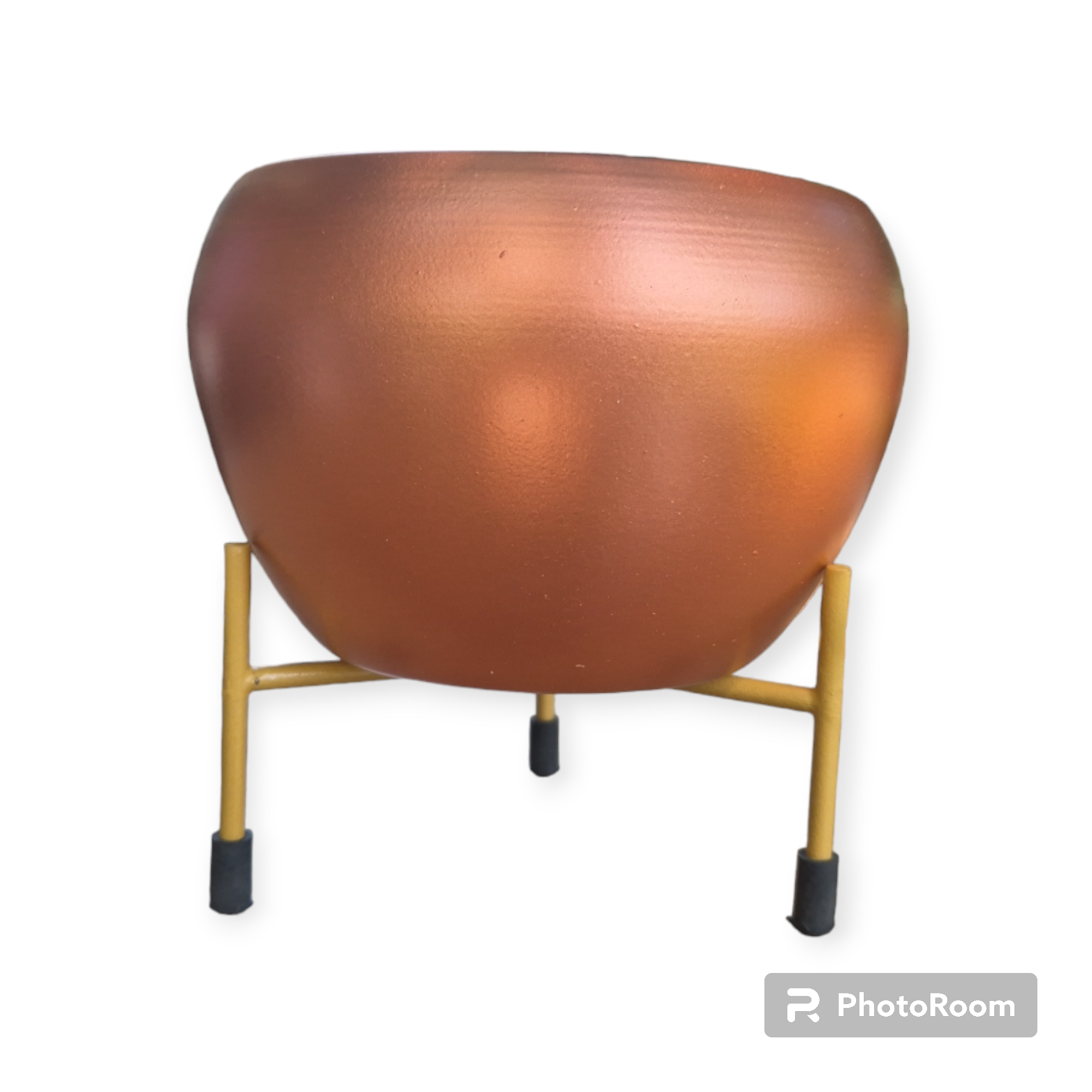 APPLE POT (METAL) COPPER