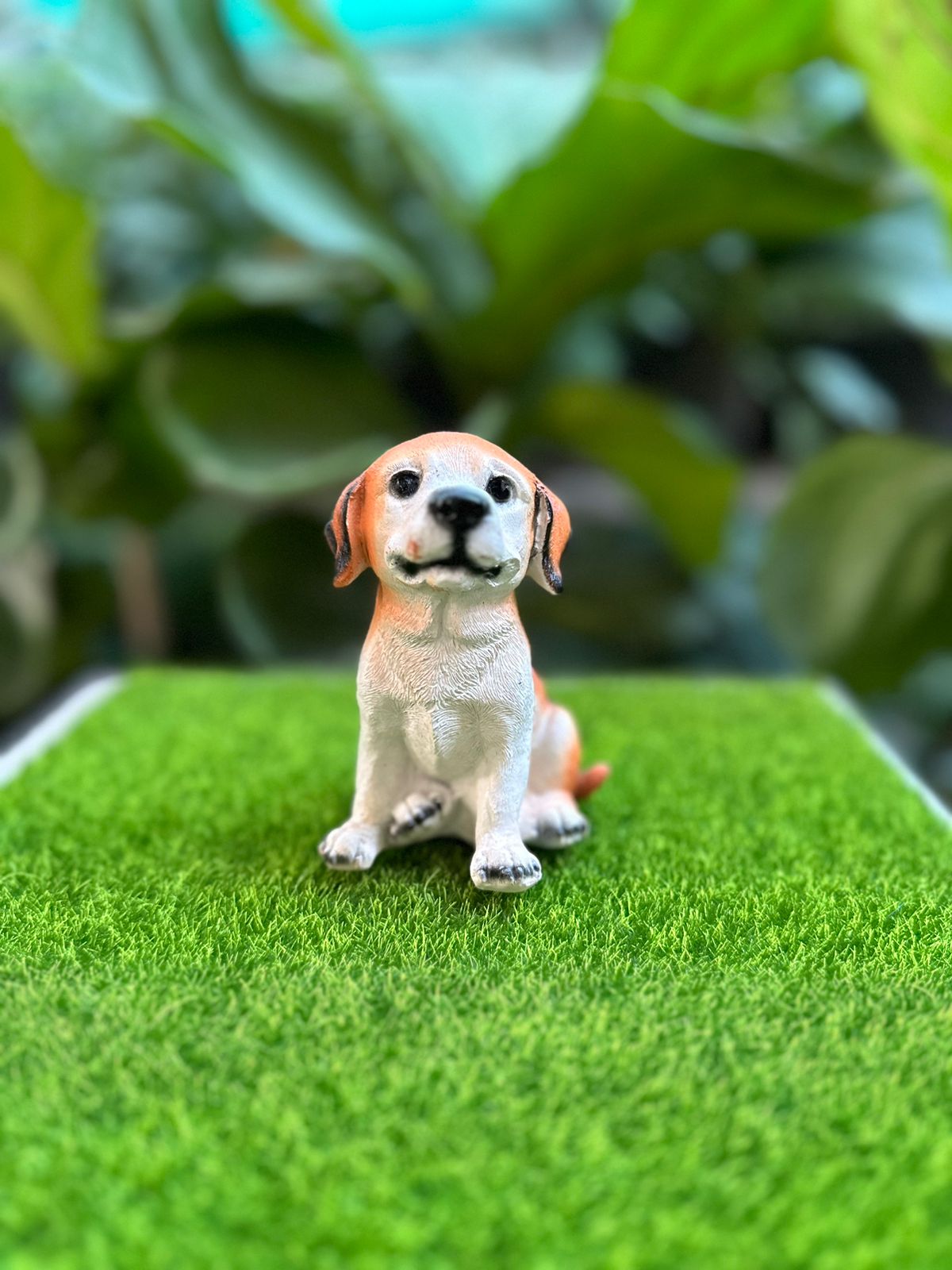 4.5" inch Resin Dog Showpiece for Home and Garden Decor
