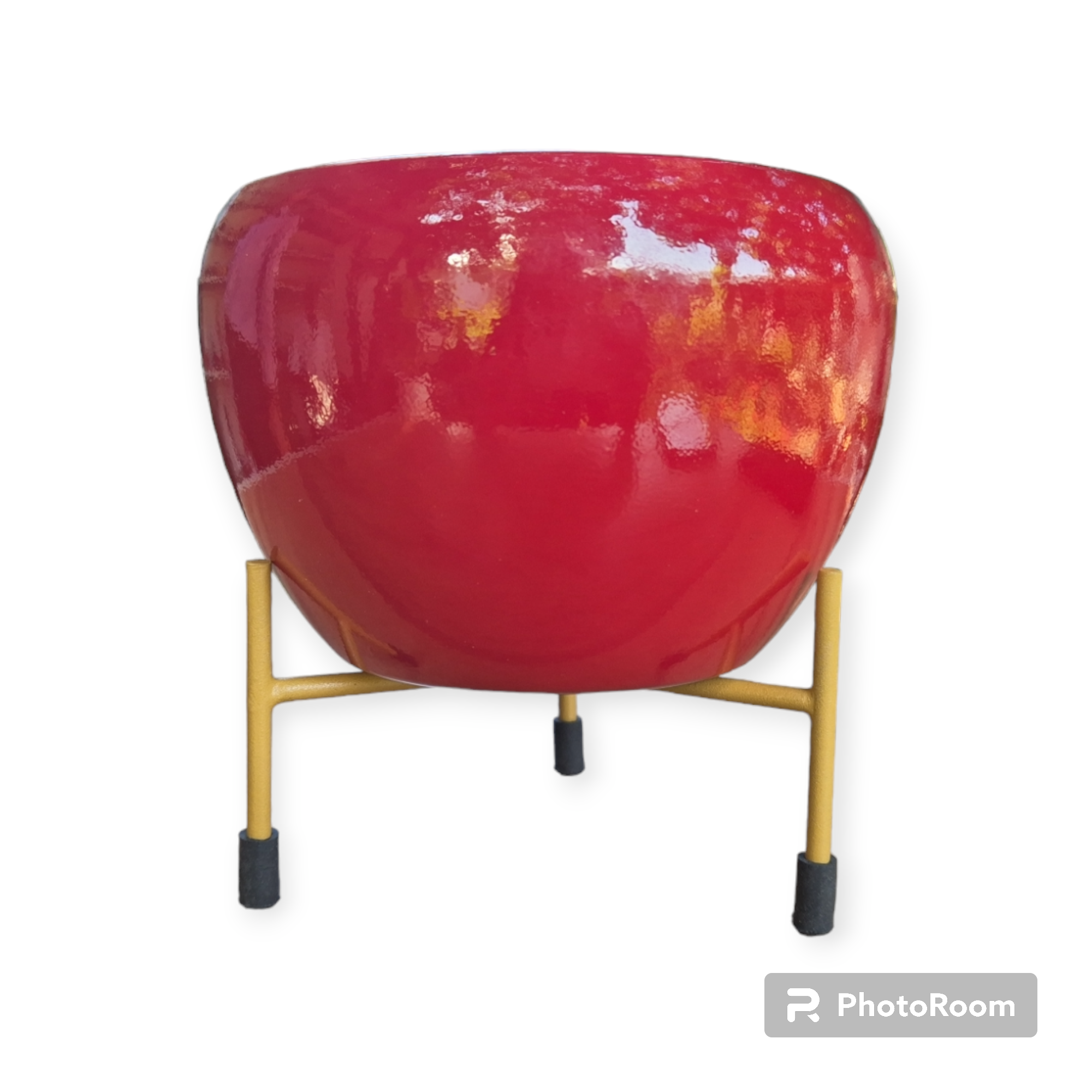 METAL POT RED