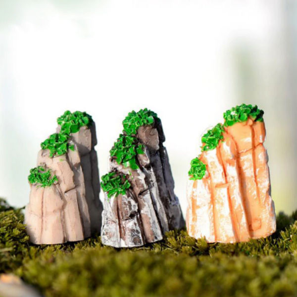 Mini Mountain Fairy Garden Accessories 1pc - Back Garden Nursery