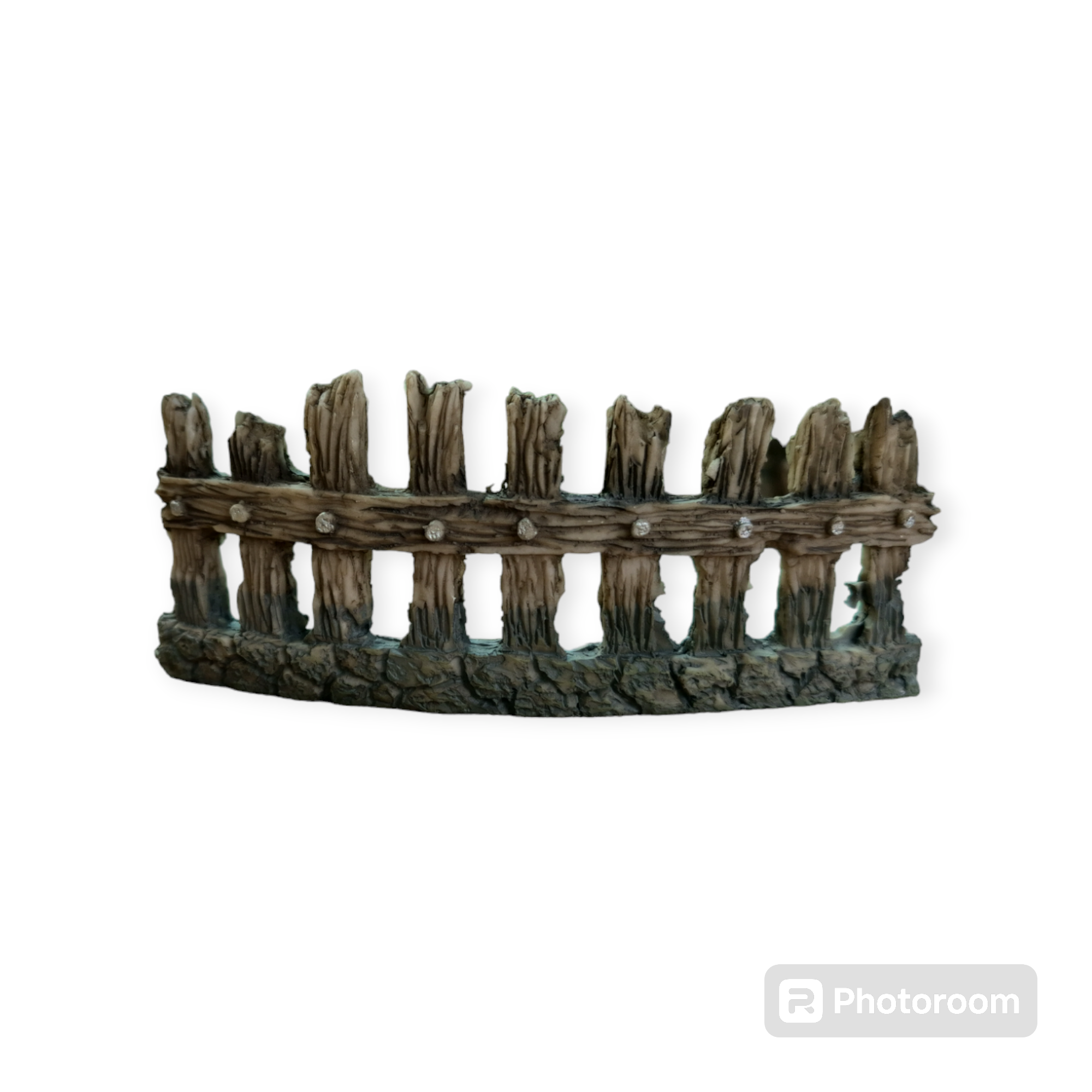 Brown Fence Fairy Garden Miniature Ornament - Back Garden Nursery