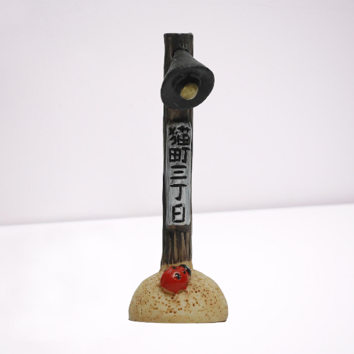 Mini Lamp With Lady Bug Miniature Ornaments - Back Garden Nursery