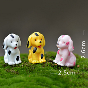 Mini Dog Animal Fairy Garden set of 3 - Back Garden Nursery