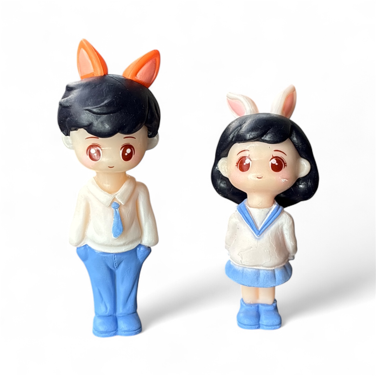 Animal Couple Miniature Decor Item for Home & Garden - Back Garden Nursery