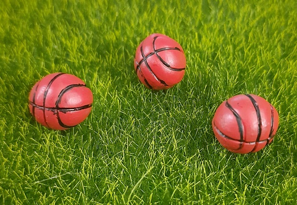Small Basketball Garden Toy (set of 3) - Back Garden Nursery