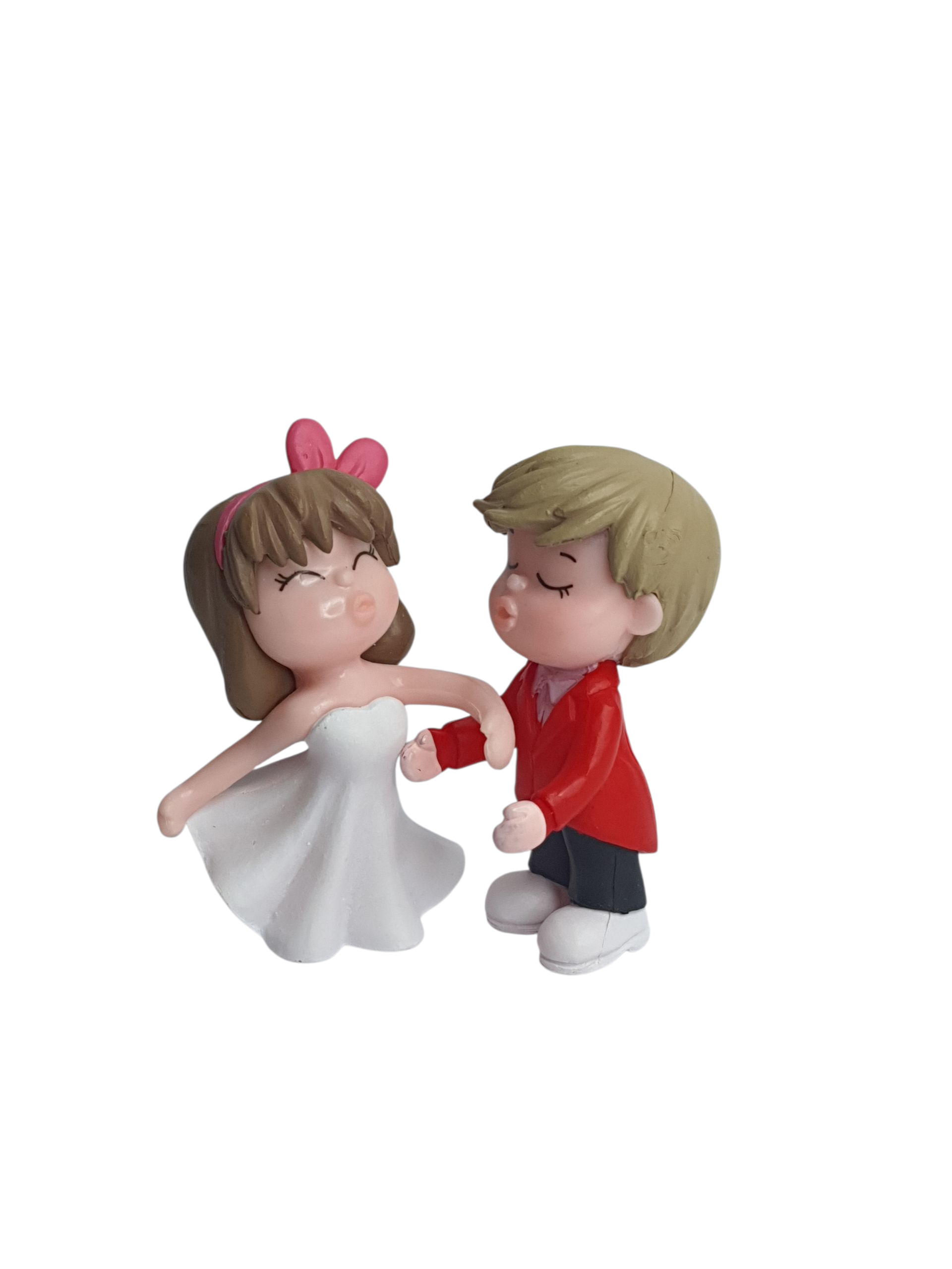Kissing Couple Miniature | Romantic Love Decor Showpiece - Back Garden Nursery