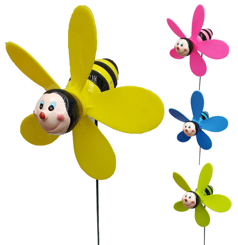 Honey Bee Fan - Garden Stakes, Home Decor- Back Garden Nursery
