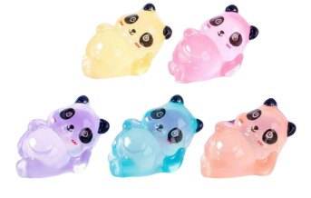 Mini Glow Sleeping Panda Miniature - Back Garden Nursery