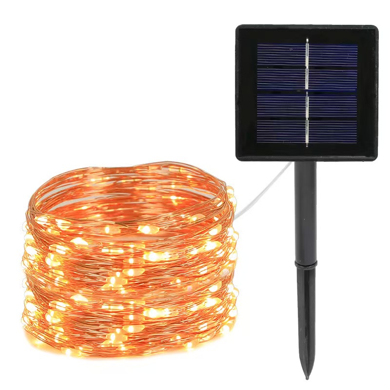 Solar LED Copper Wire String Light - Back Garden Nursery