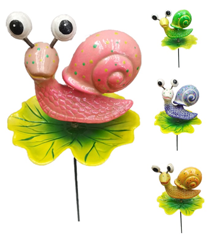 Snail Garden Stake - Set of 2 - Back Garden Nursery