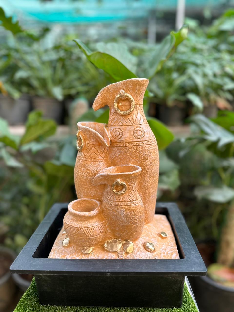 16" INCH Indoor Tabletop Fountain Water Fountain FOR HOME & GARDEN DECOR.